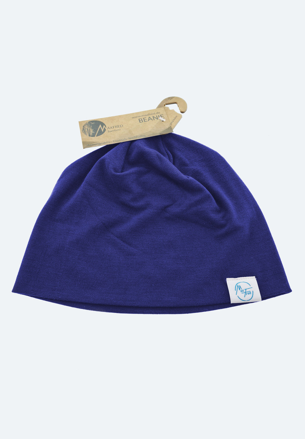 Bamboo Beanie - Ocean blue 413 small