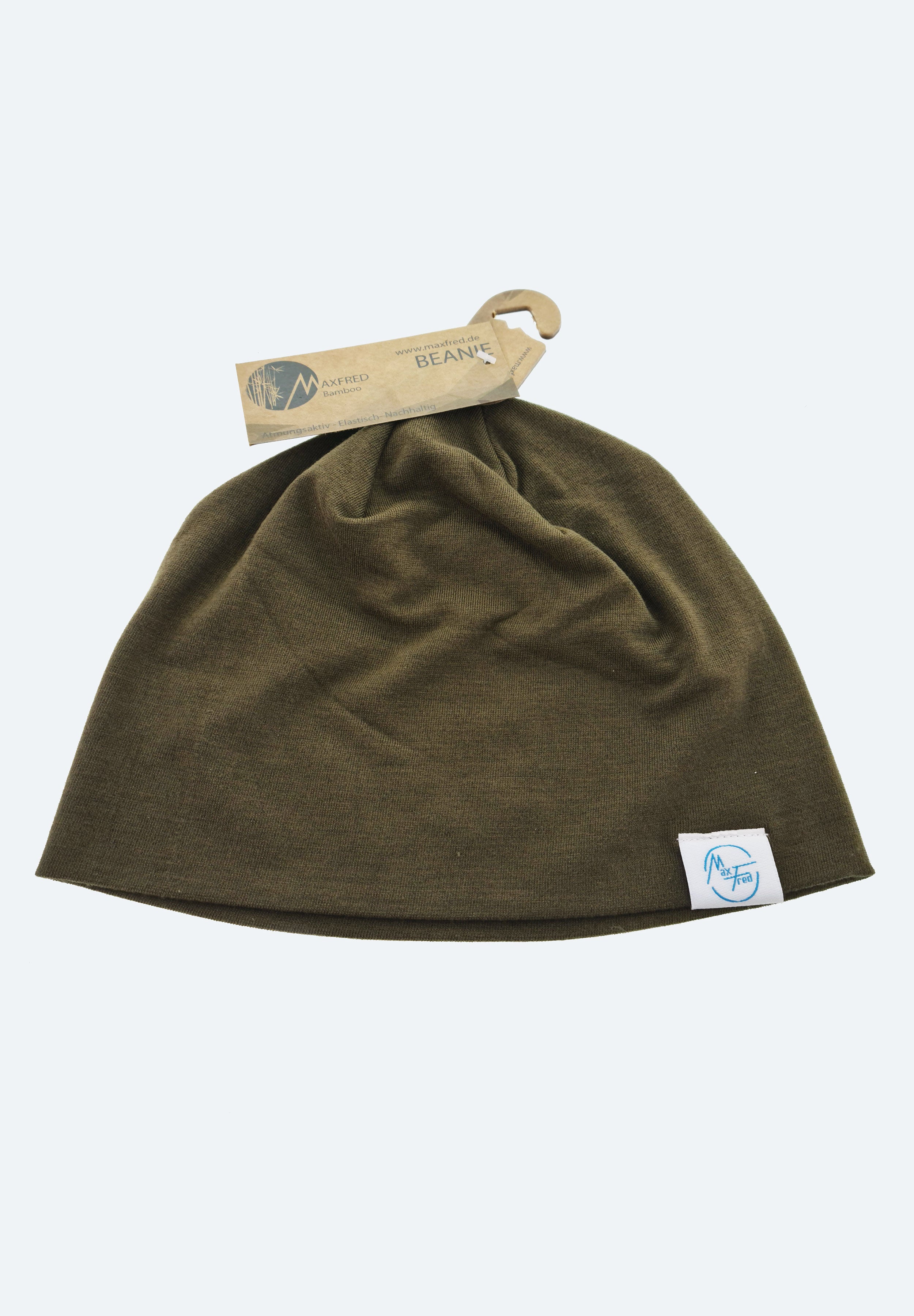 Bamboo Beanie - Olive small