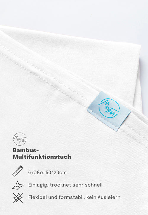 Multifunktionstuch aus Bambus - Brightness 456