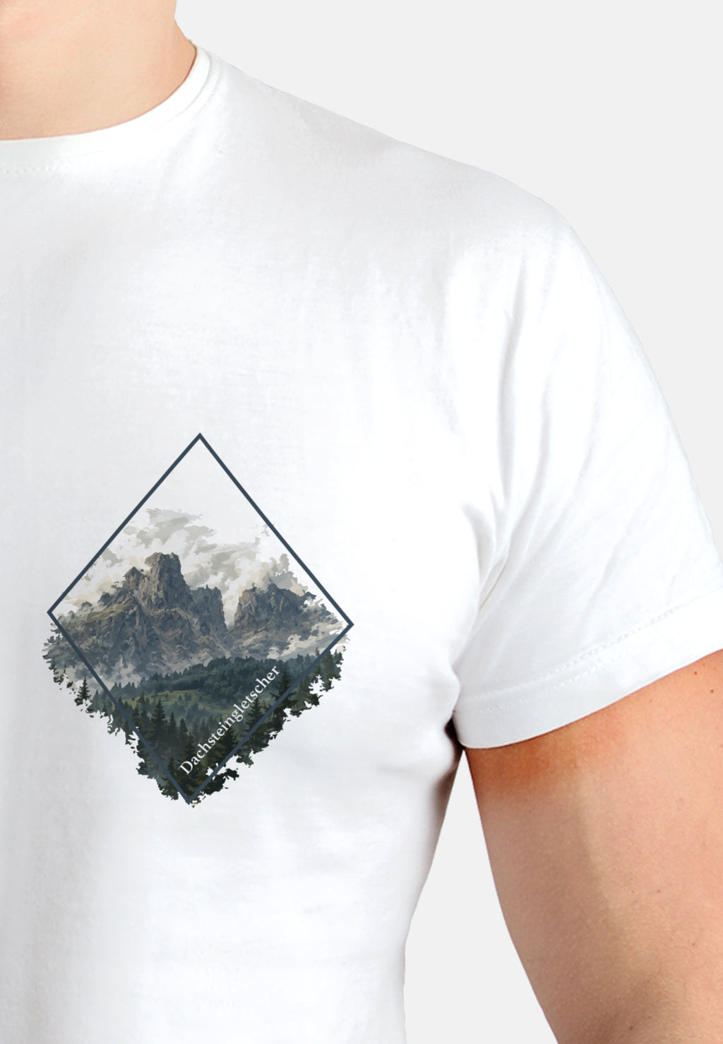 Bamboo T-Shirt  - Dachsteingletscher