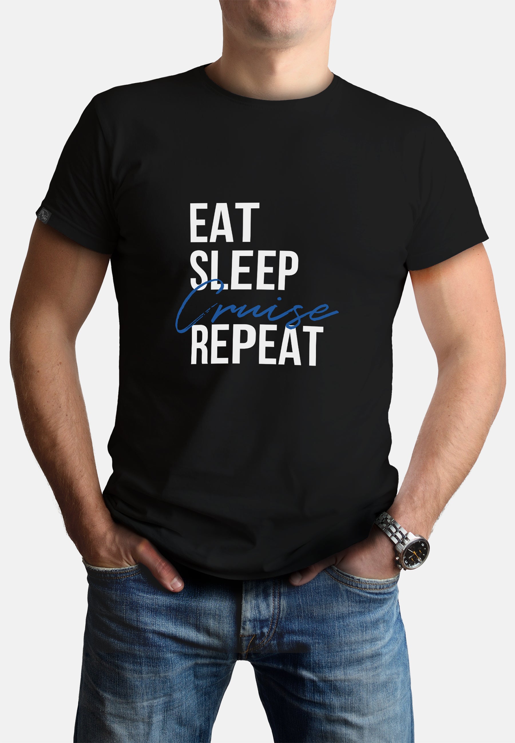 T-Shirt - Eat, Sleep, Cruise, Repeat