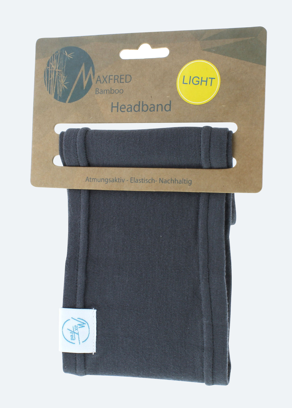 Stirnband - Grau einlagig