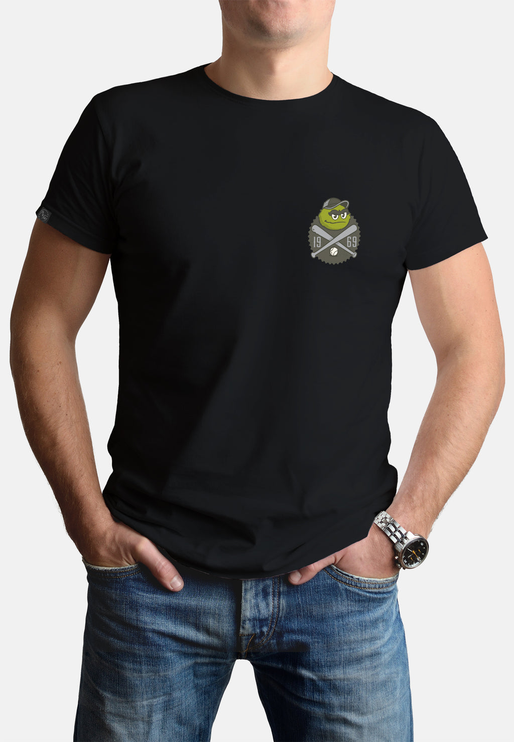 Sesamstraße T-Shirt - Oscar baseball