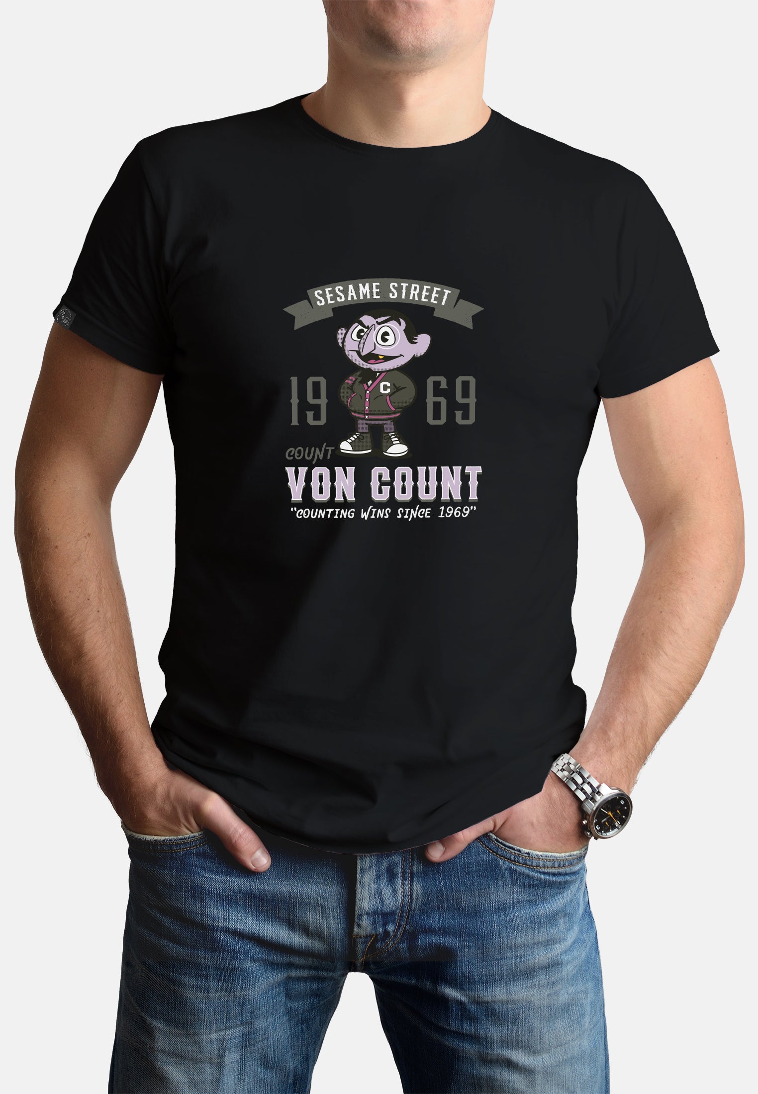 Sesamstraße T-Shirt - Count von Count