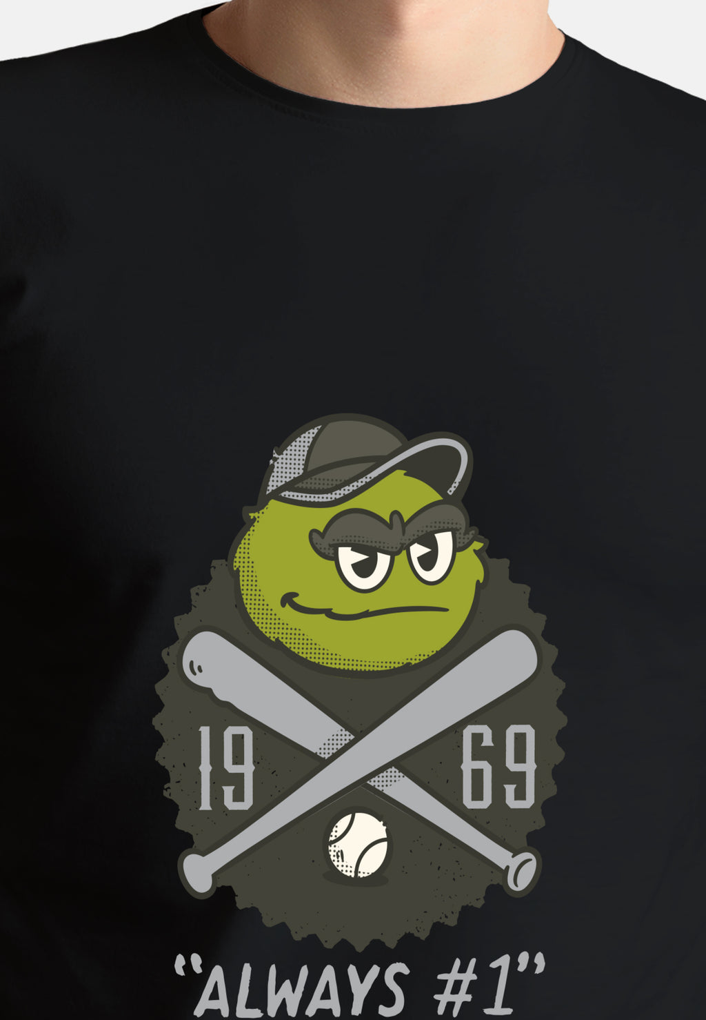 Sesamstraße T-Shirt - Oscar always number 1