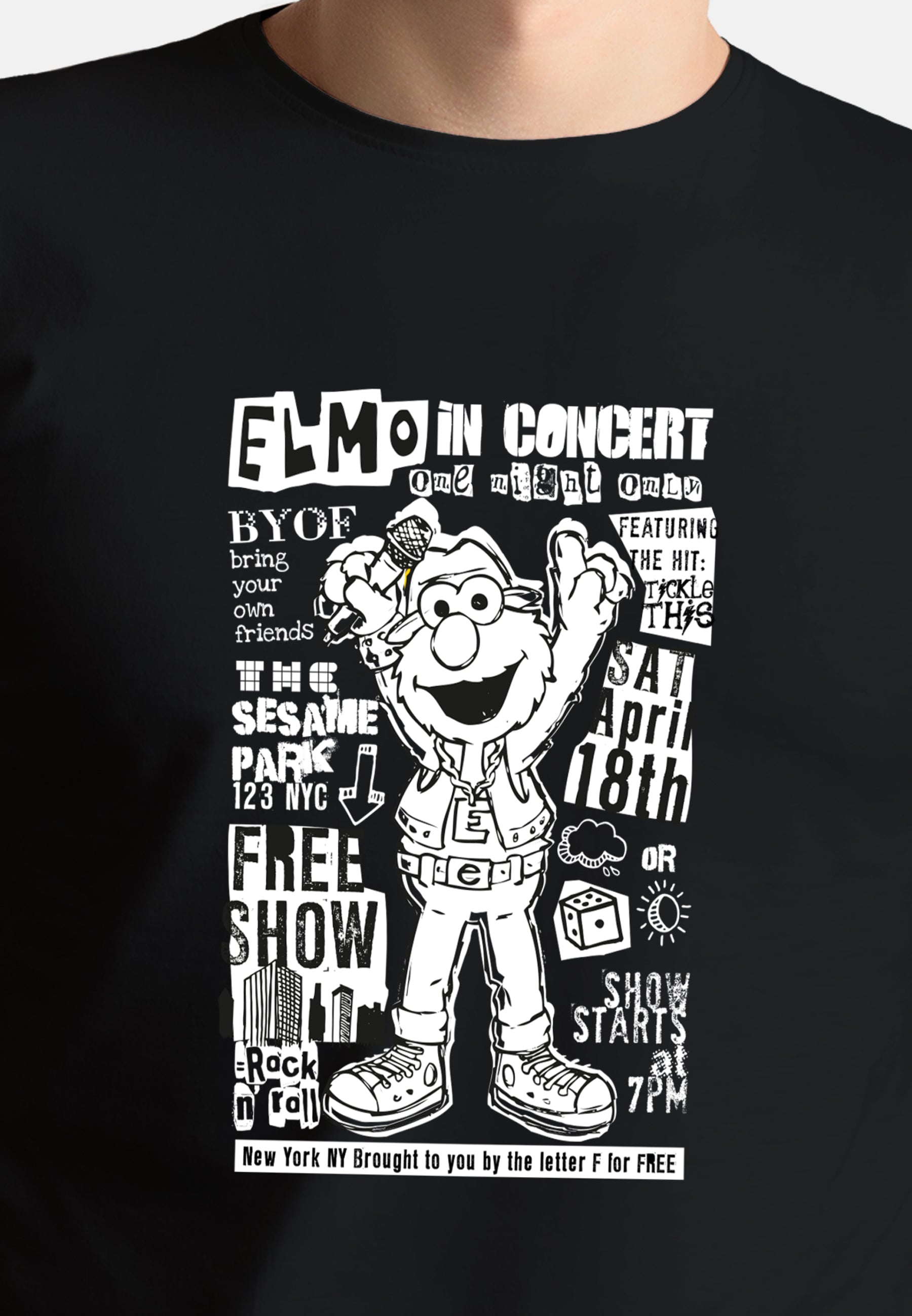 Sesamstraße T-Shirt - Elmo in concert