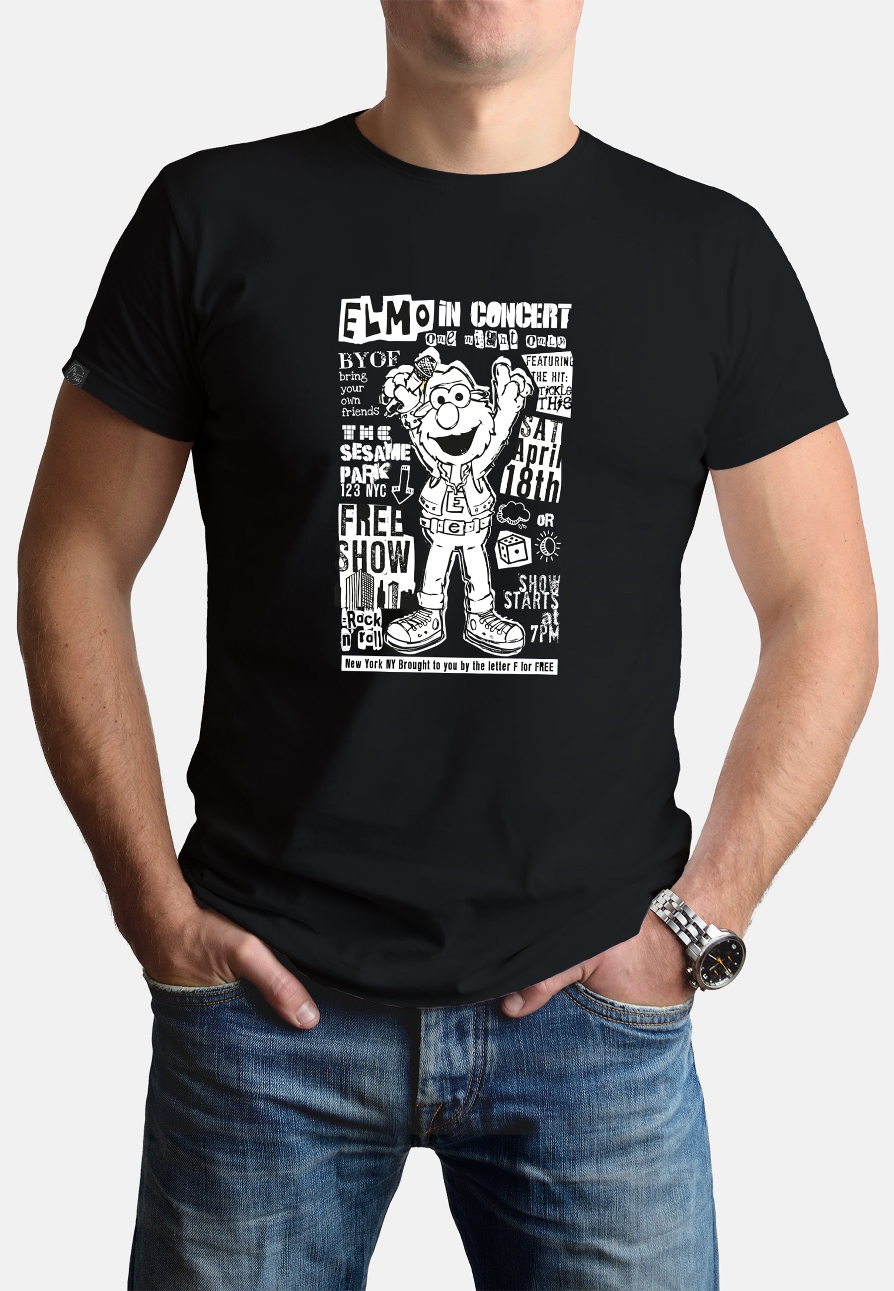 Sesamstraße T-Shirt - Elmo in concert