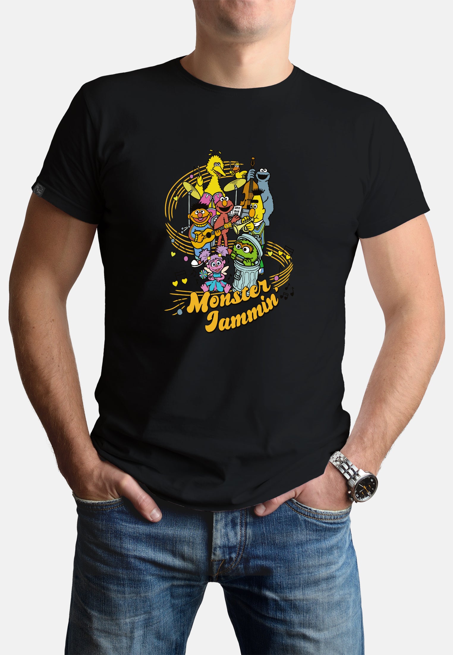 Sesamstraße T-Shirt - Monster jammin