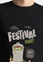 Bamboo Sesamstraße T-Shirt - Oscar on festival