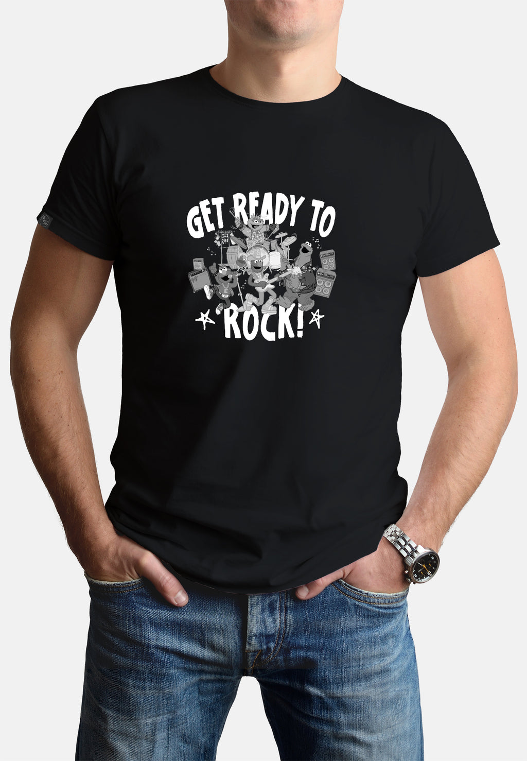 Sesamstraße T-Shirt - Get ready to rock