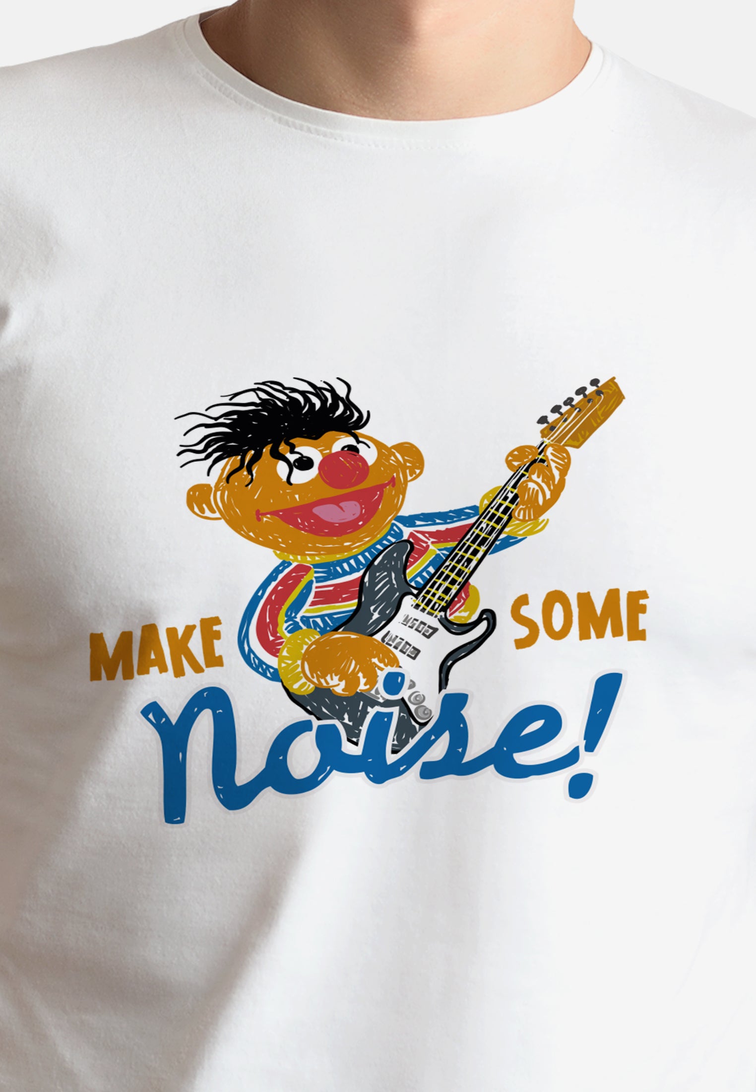 Sesamstraße T-Shirt - Make some noise Ernie