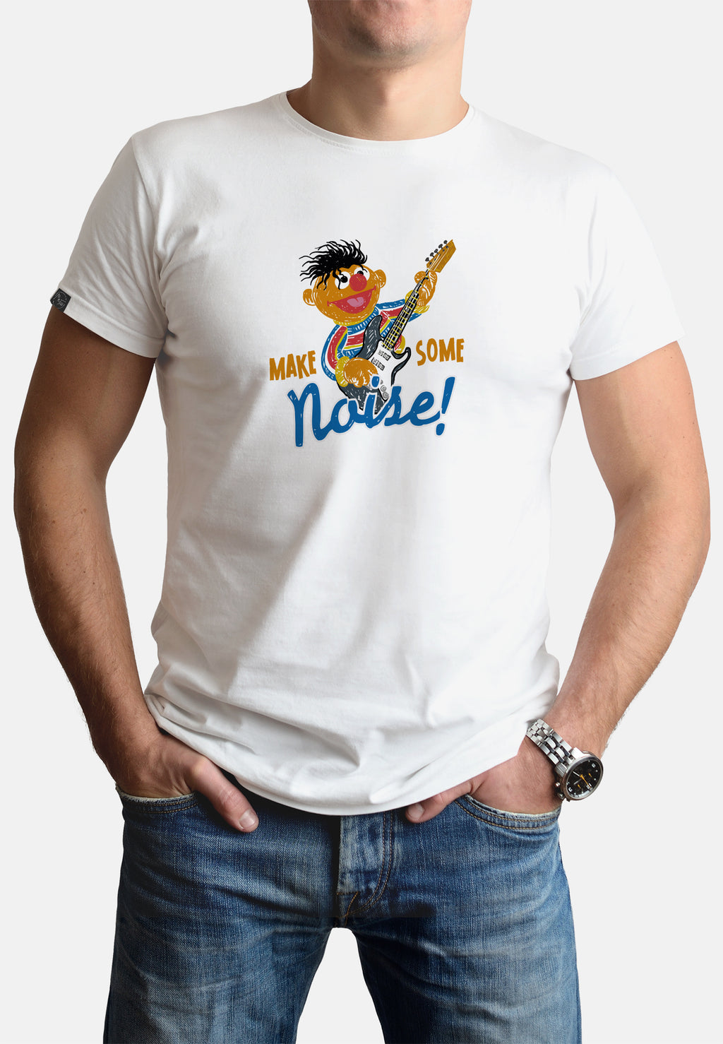 Sesamstraße T-Shirt - Make some noise Ernie