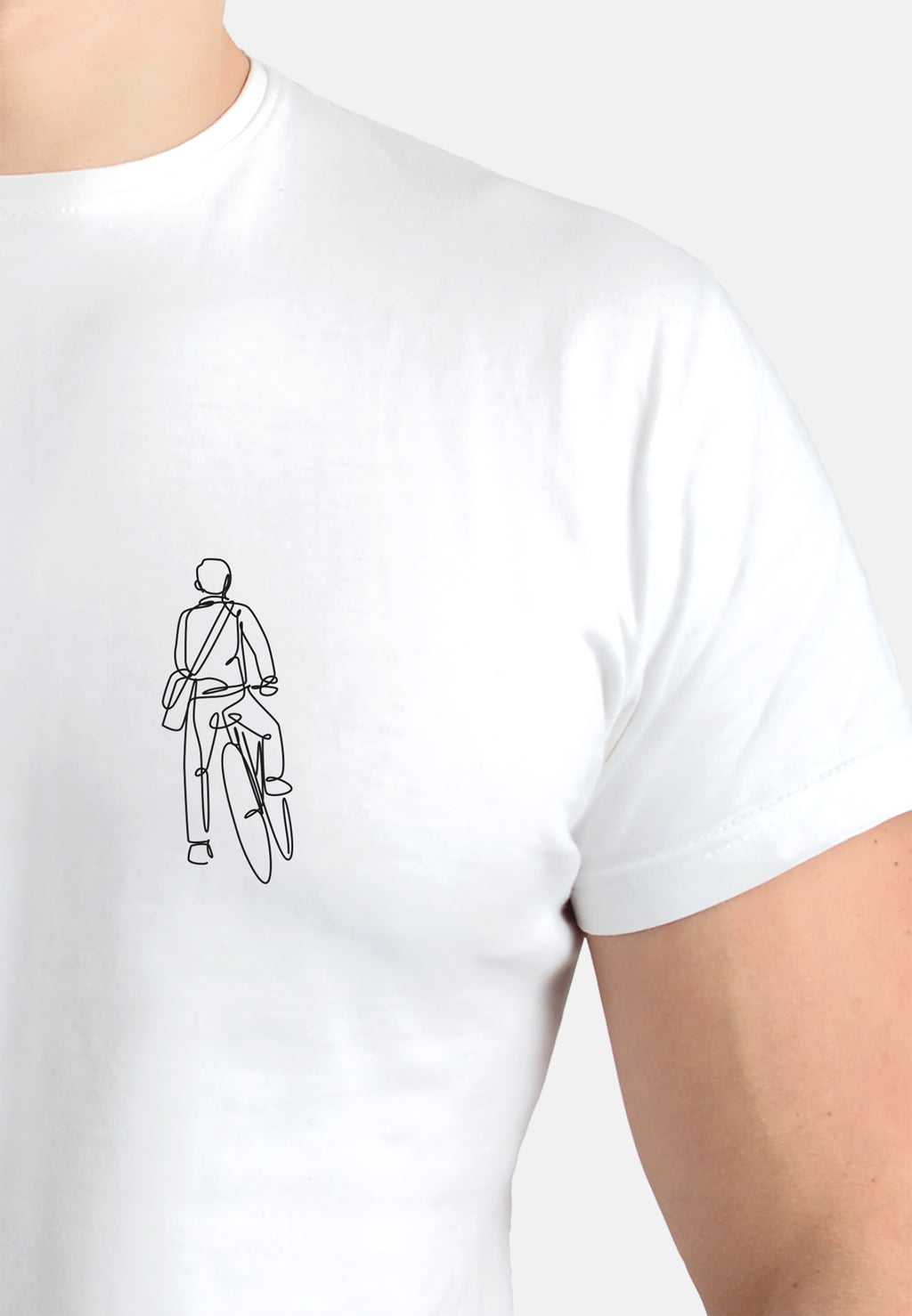 T-Shirt - Fahrradfahrer