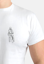 Bamboo T-Shirt - Fahrradfahrer