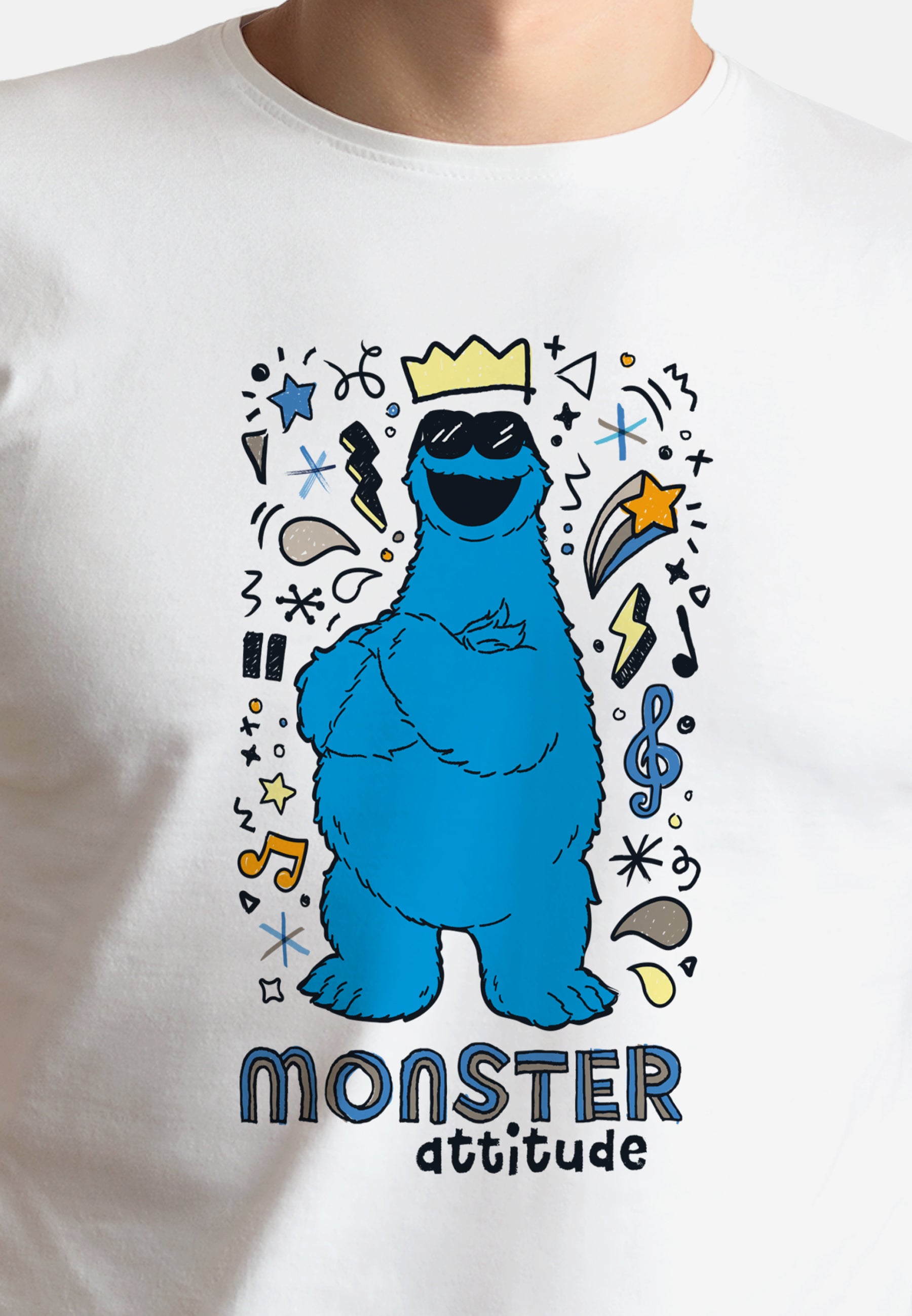 Sesamstraße T-Shirt - Monster attitude