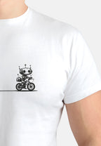 Bamboo T-Shirt - Cycling robot