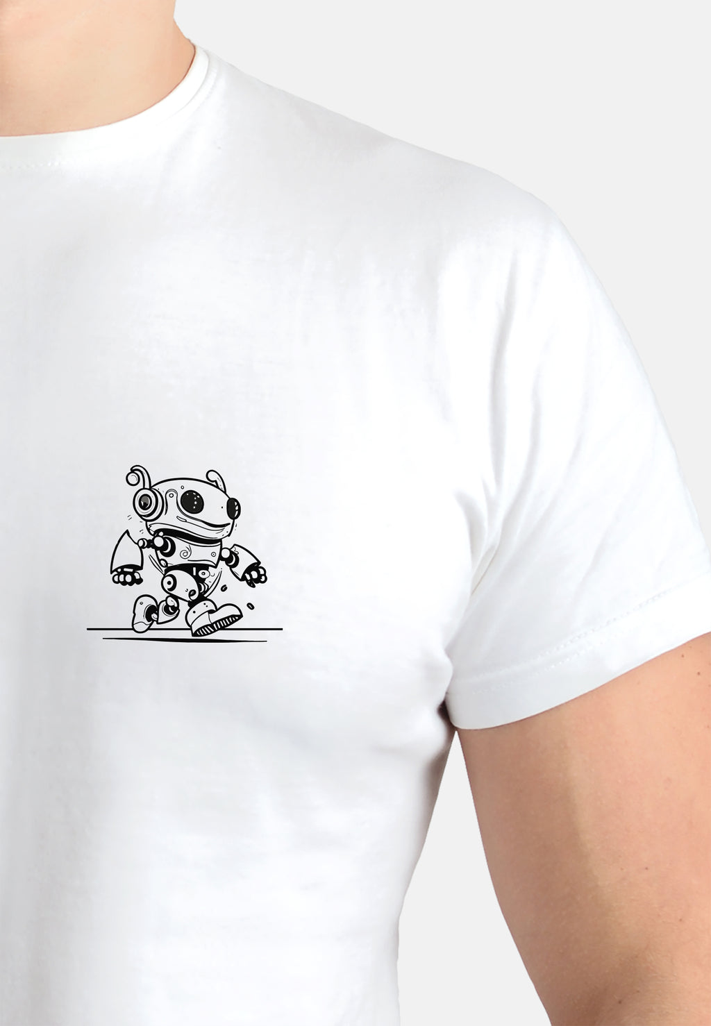 T-Shirt - Running robot