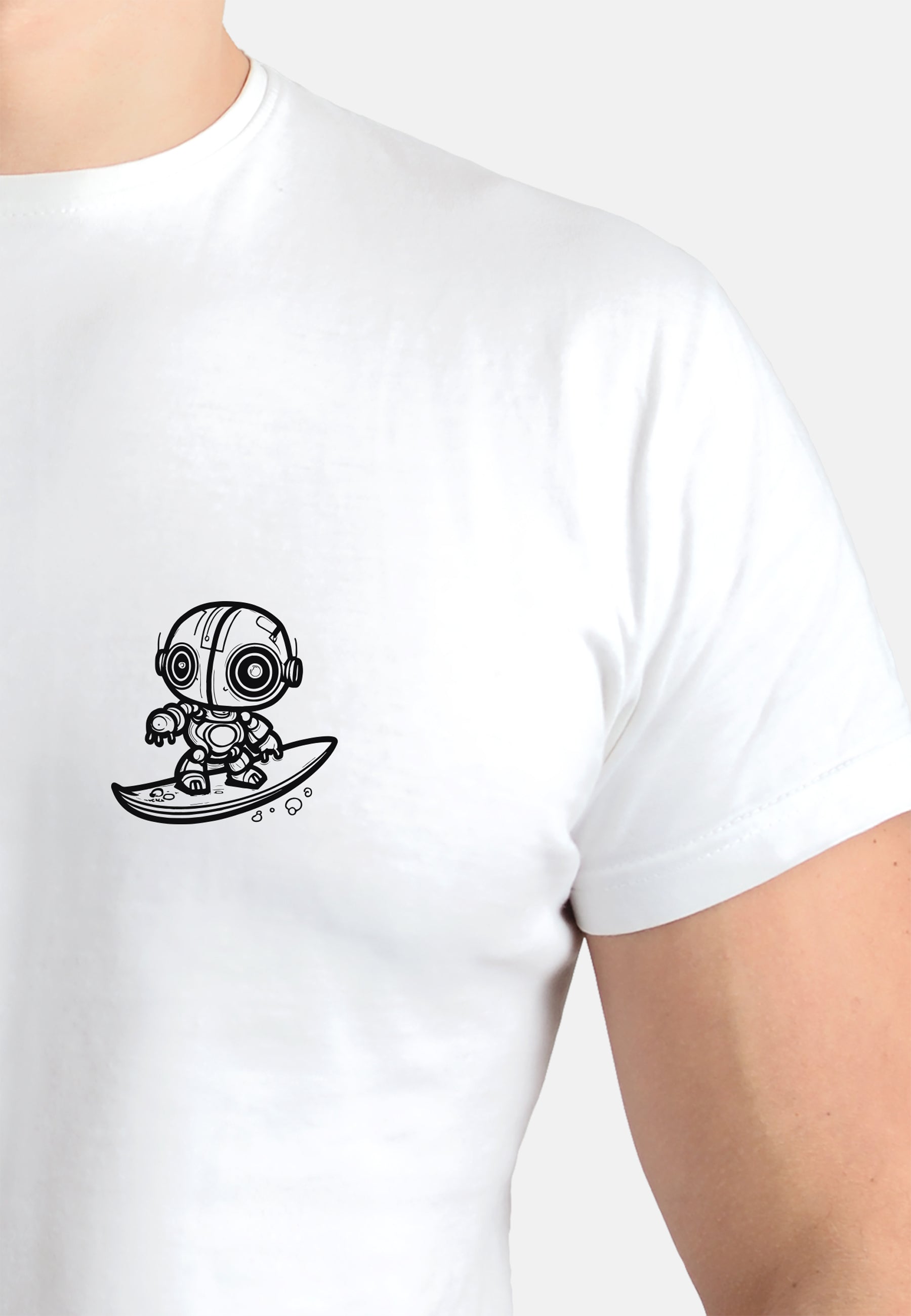 T-Shirt - Surfing robot