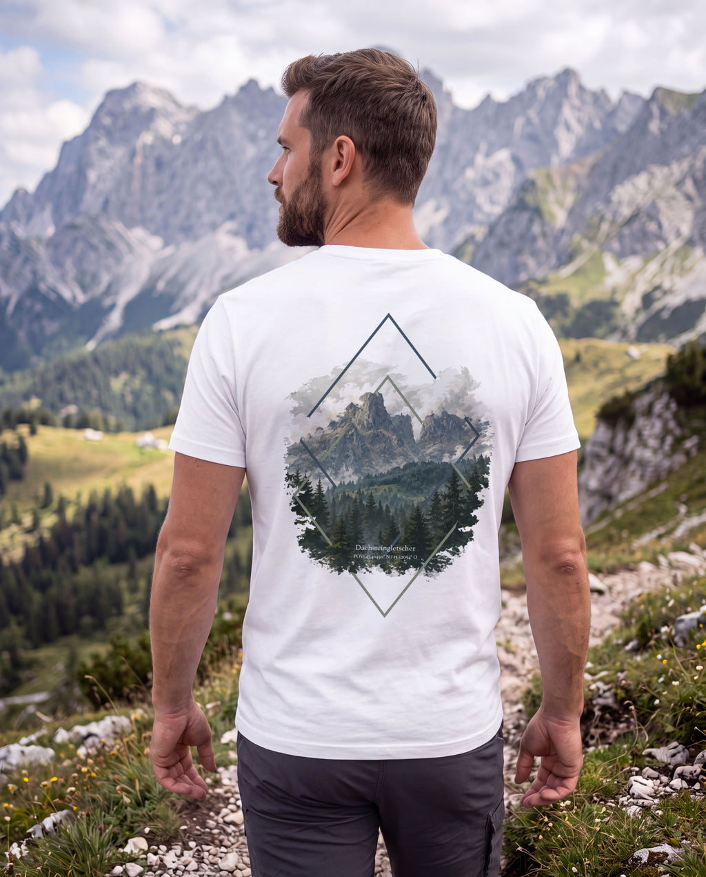 Bamboo T-Shirt - Dachstein Glacier