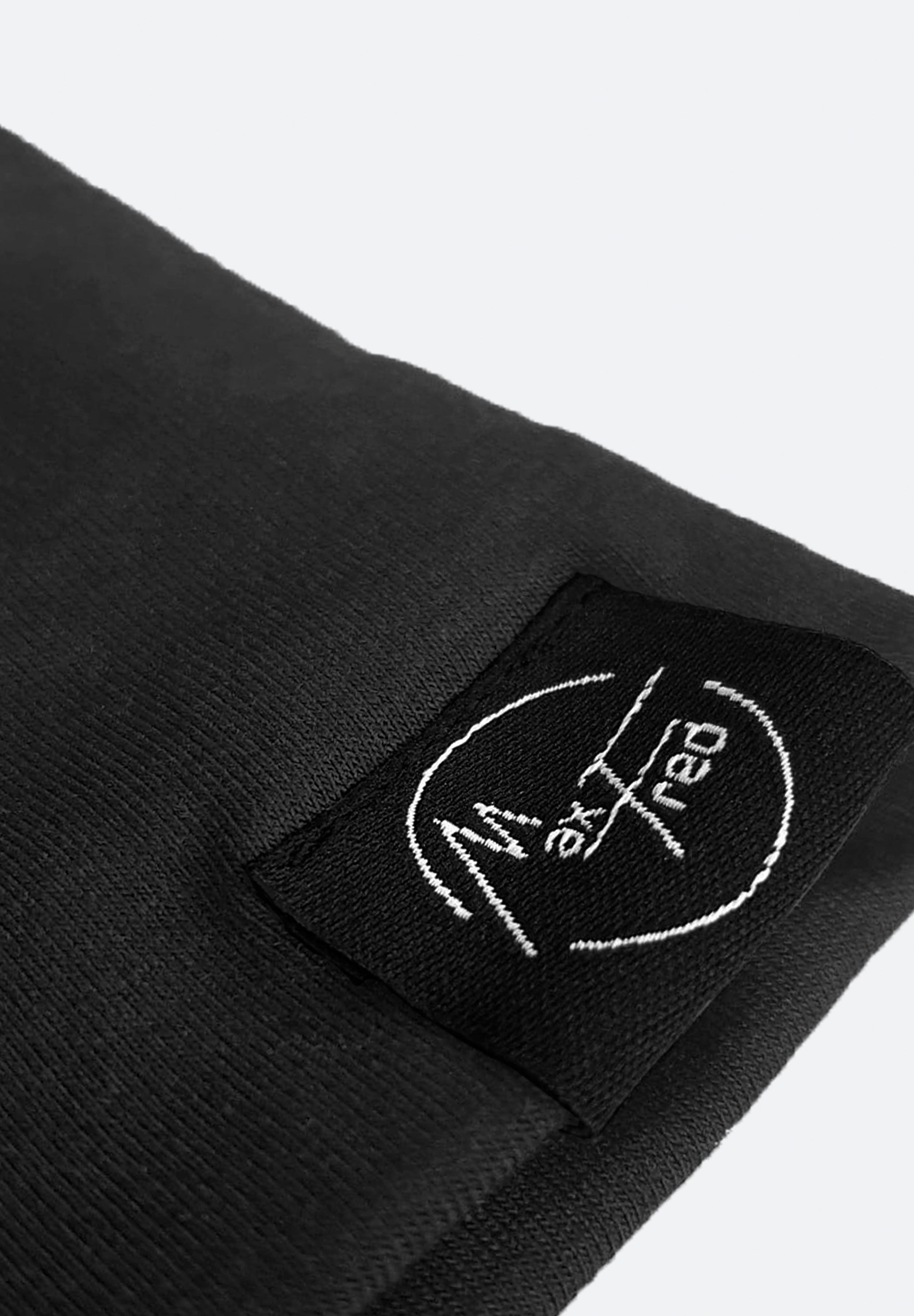 Bamboo Beanie - Schwarz long